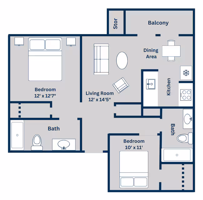 Plan F 1702 floor plan